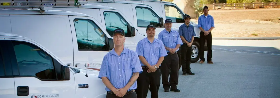 KIC Refrigeration crew ready for Mini Split Repair jobs across Santa Clara